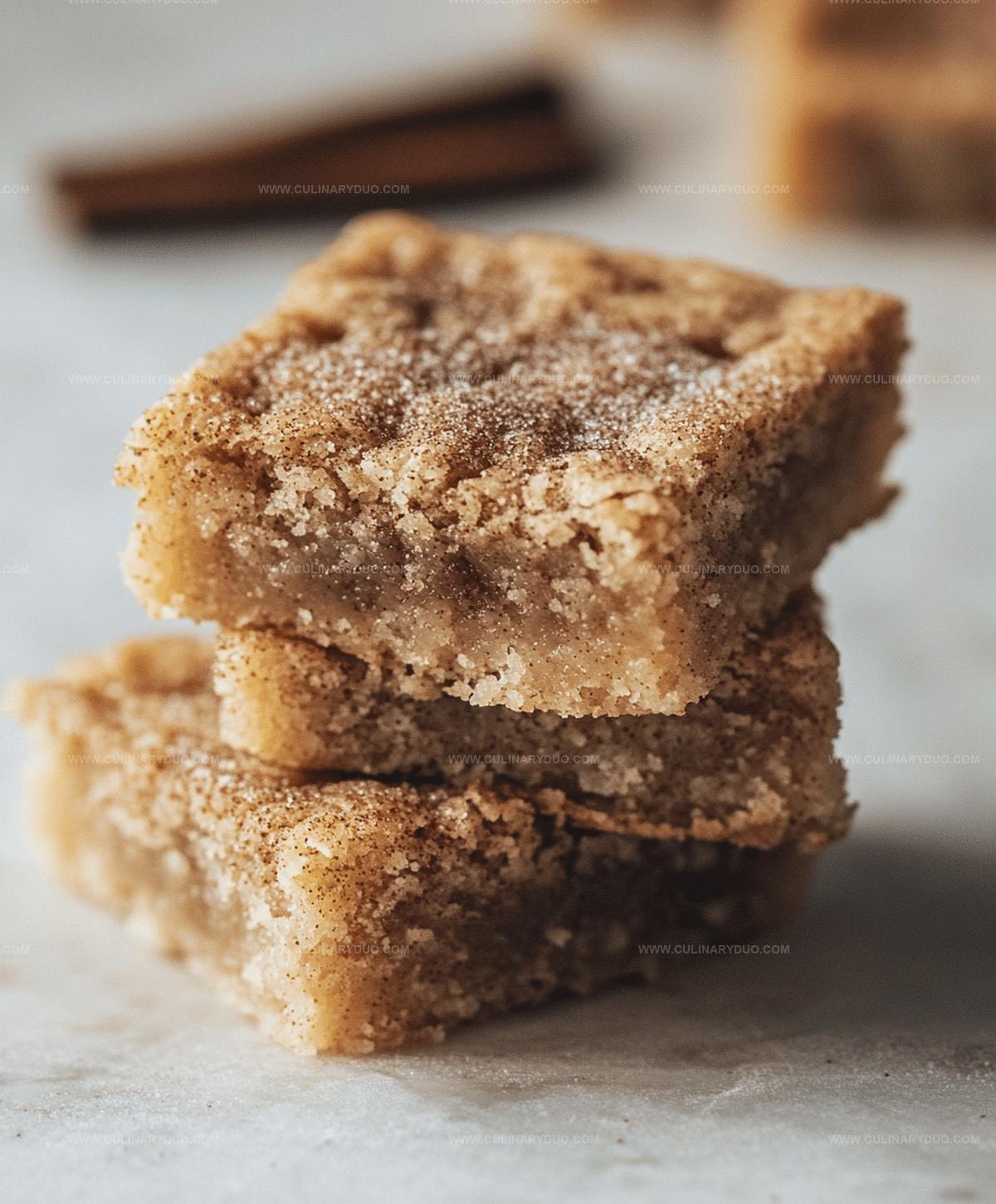 Cinnamon Sugar Blondies Recipe