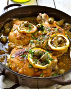 Moroccan Lemon Chicken Recipe