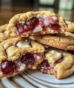 Cherry Pie Stuffed Cookies Recipe