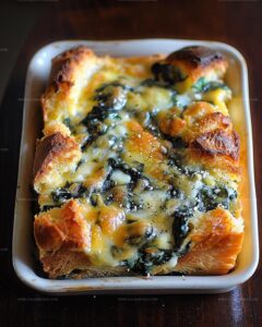 Spinach and Gruyere Breakfast Strata Recipe