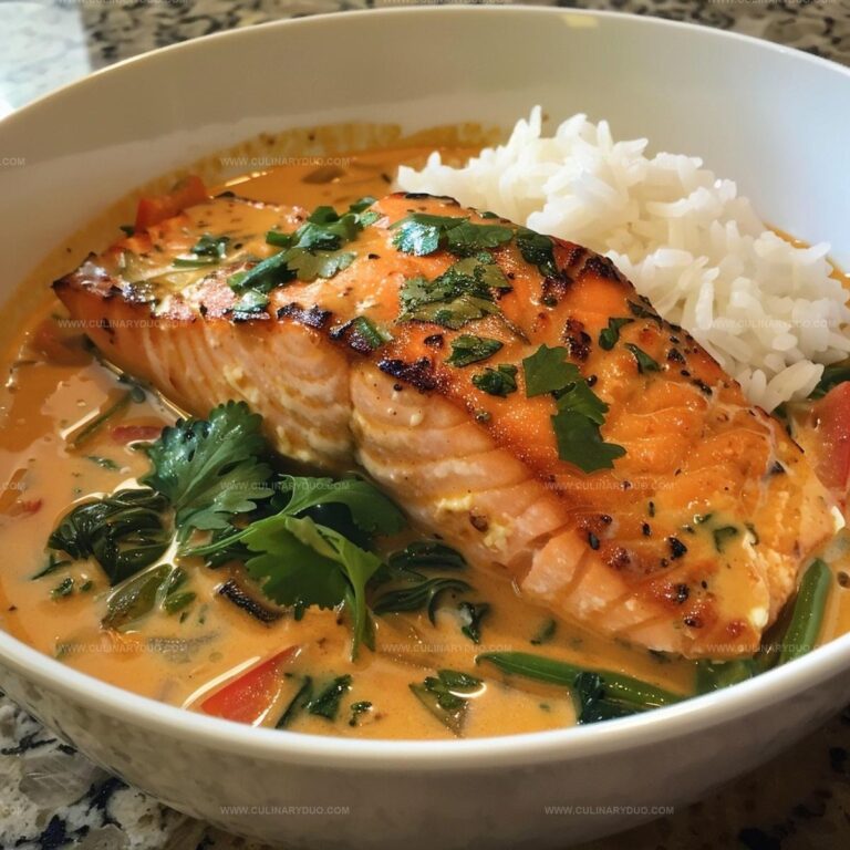 Thai Coconut Salmon Curry Recipe