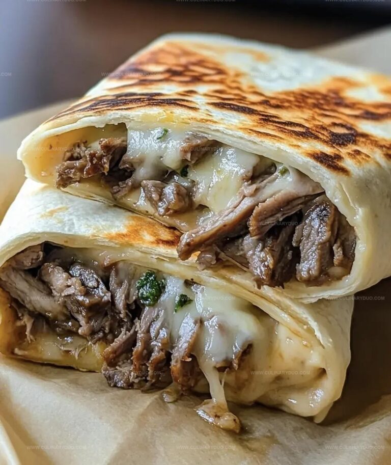 Philly Cheesesteak Grilled Wrap Recipe