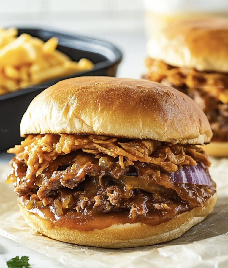 Slow Cooker Cowboy Sandwiches Recipe
