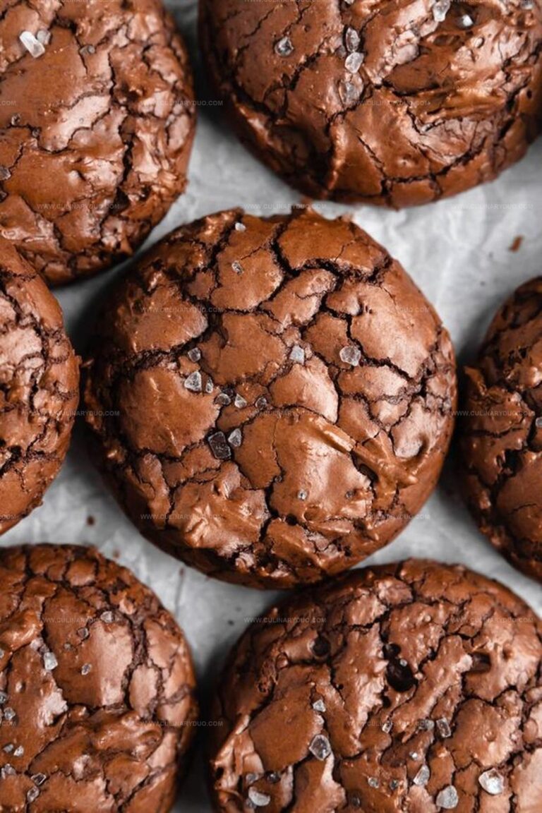 Fudgy Brownie Cookies with Sea Salt Recipe