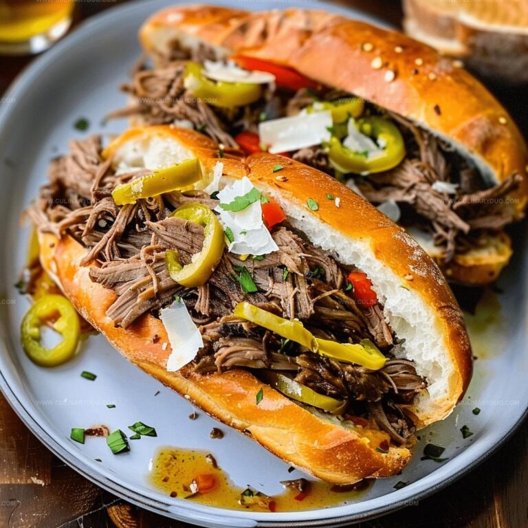Italian Beef Sandwich (Instant Pot) Recipe