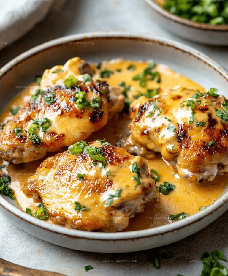 Skillet Bang Bang Chicken Thighs Recipe