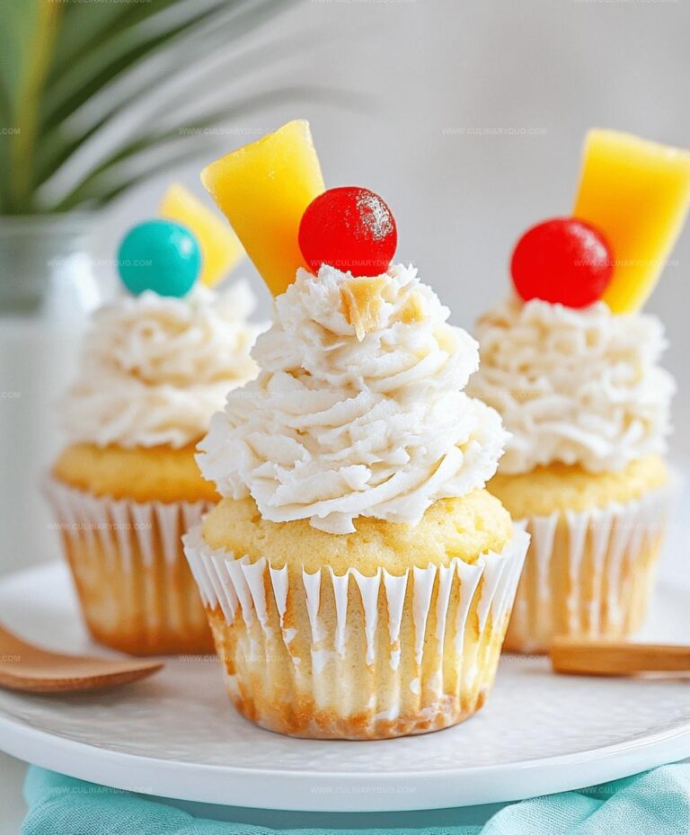 Pina Colada Cupcakes Recipe