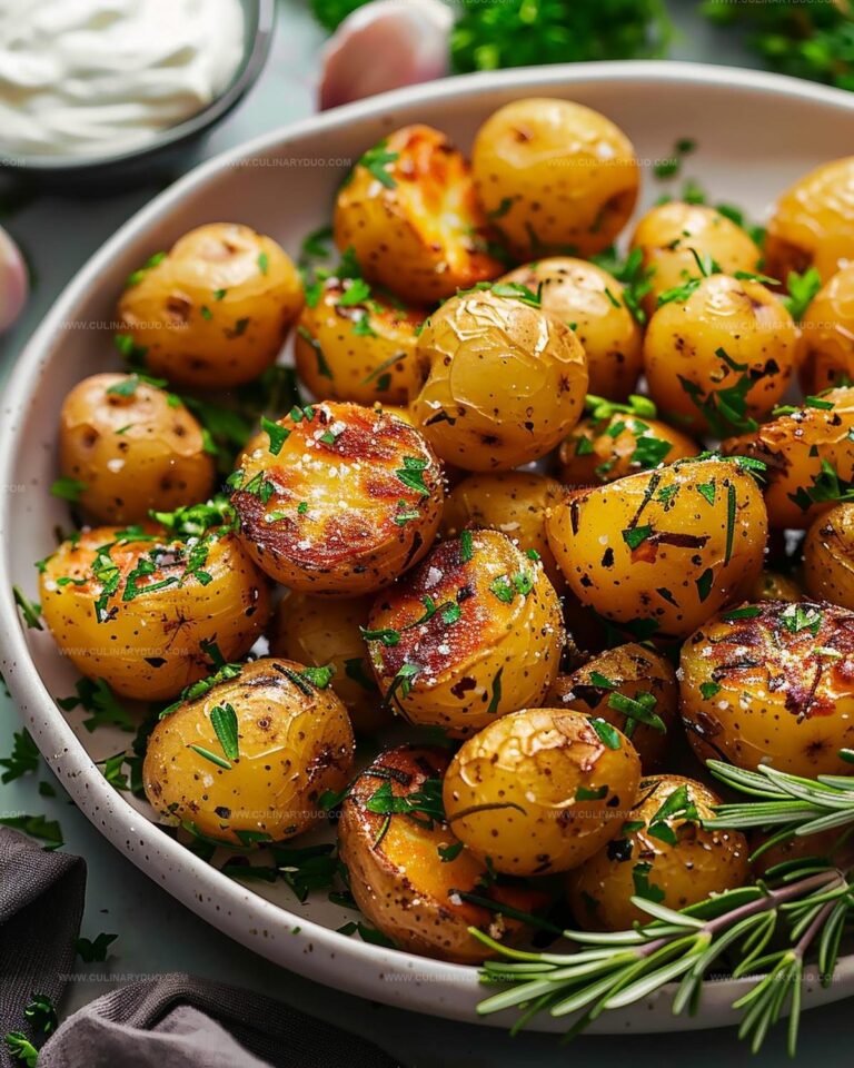 Roasted Baby Potatoes with Rosemary and Garlic Recipe