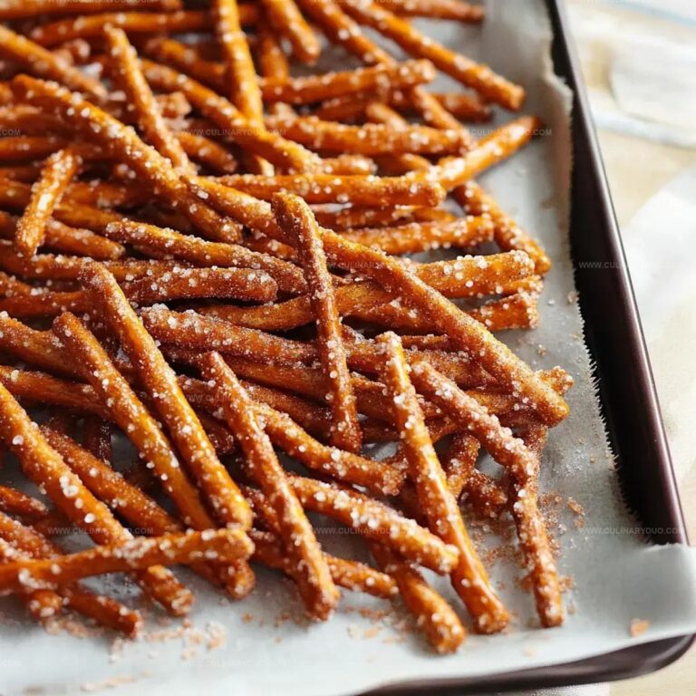 Cinnamon Sugar Pretzels Recipe