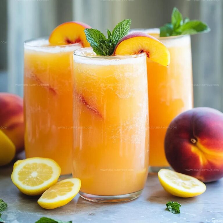 Refreshing Peach Lemonade Recipe