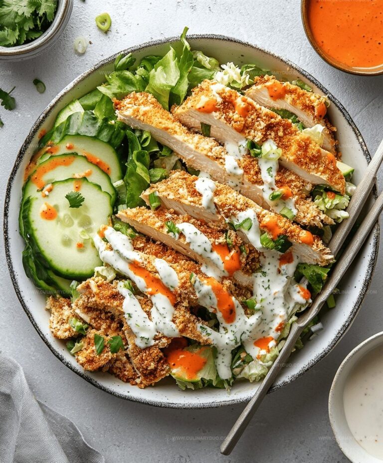 Easy Buffalo Chicken Salad Recipe