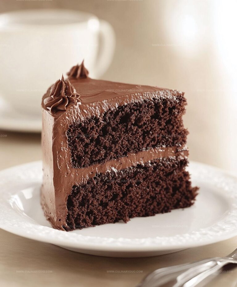 Home made Chocolate Cake Recipe