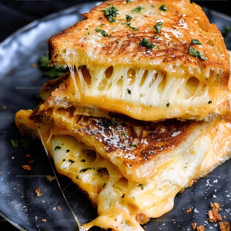 Parmesan Crusted Grilled Cheese Sandwich Recipe