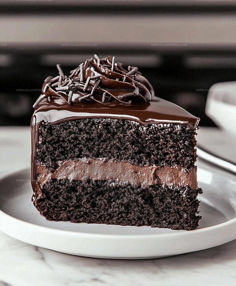 Midnight Fudge Cake Recipe