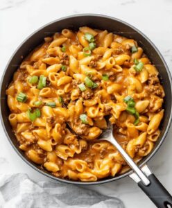 One-pot Cheeseburger Pasta Recipe