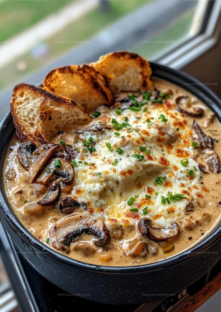 Creamy Mushroom Soup Recipe