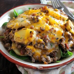 Hamburger Potato Casserole Recipe