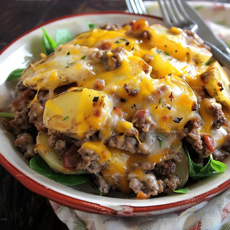 Hamburger Potato Casserole Recipe