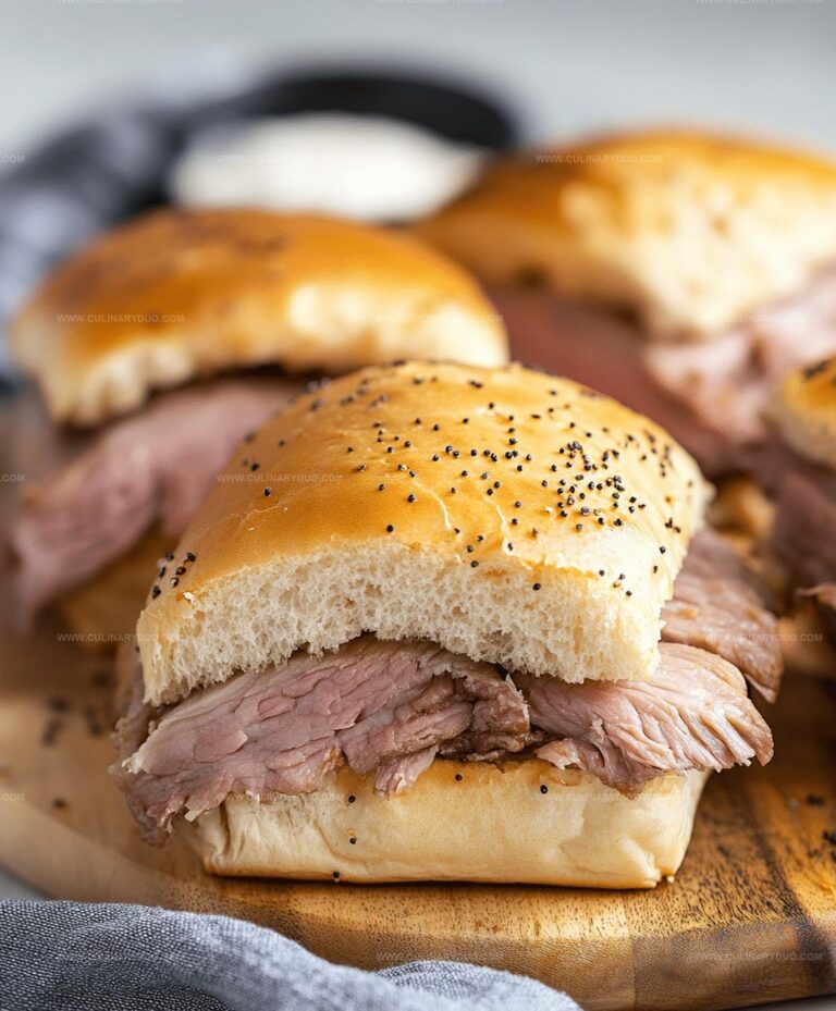 Roast Beef Sliders Recipe