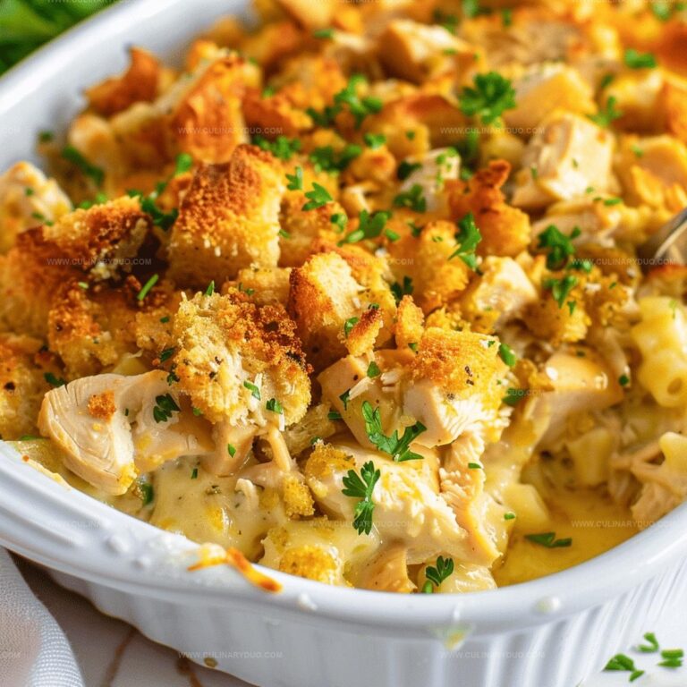 Chicken & Dressing Casserole Recipe