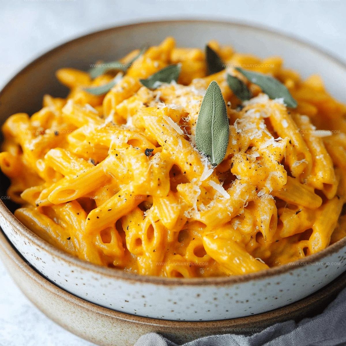 Creamy Pumpkin Pasta Recipe