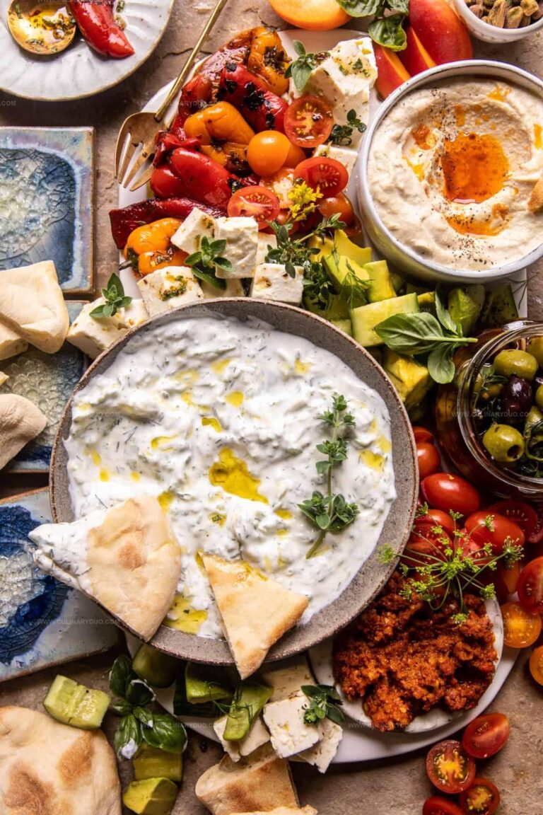 Easy Mediterranean Mezze Platter Recipe