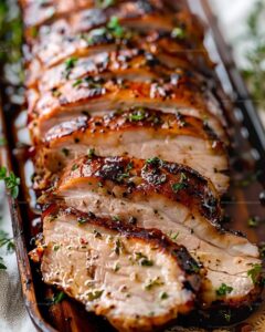 Balsamic Glazed Pork Loin Recipe