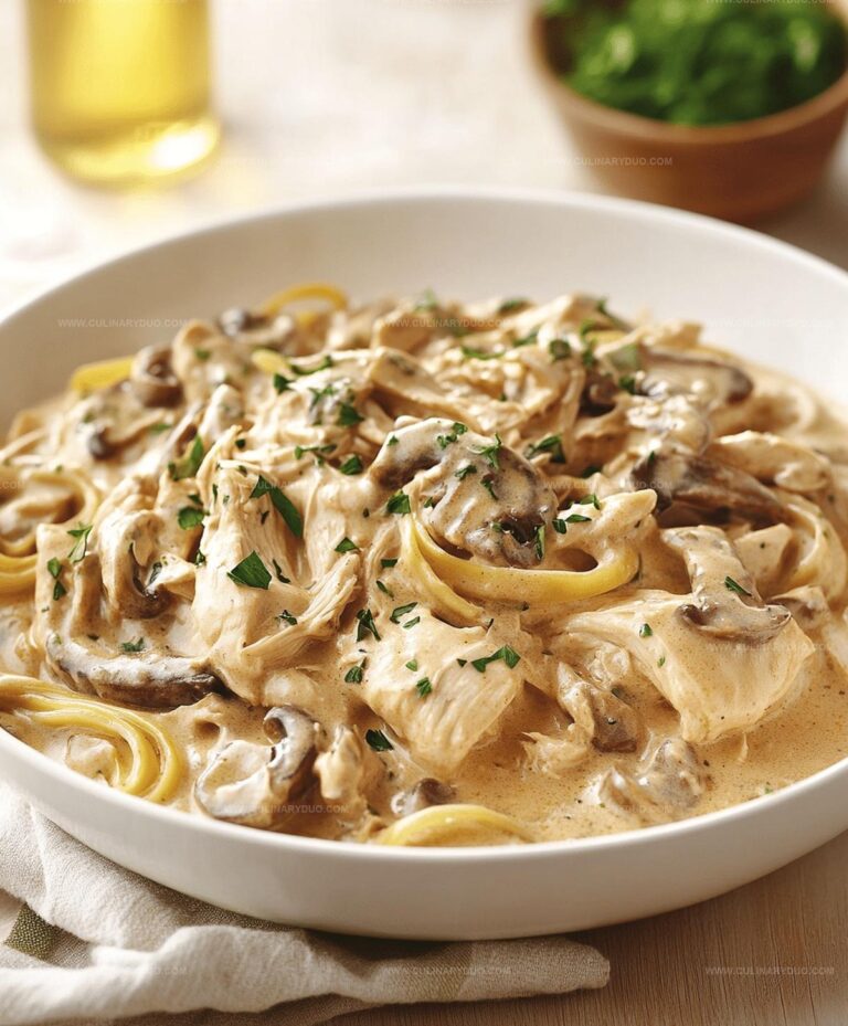 Creamy Chicken Stroganoff Recipe