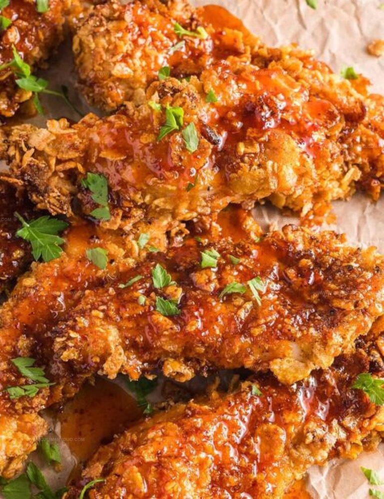 Hot Honey Air Fryer Chicken Tenders Recipe