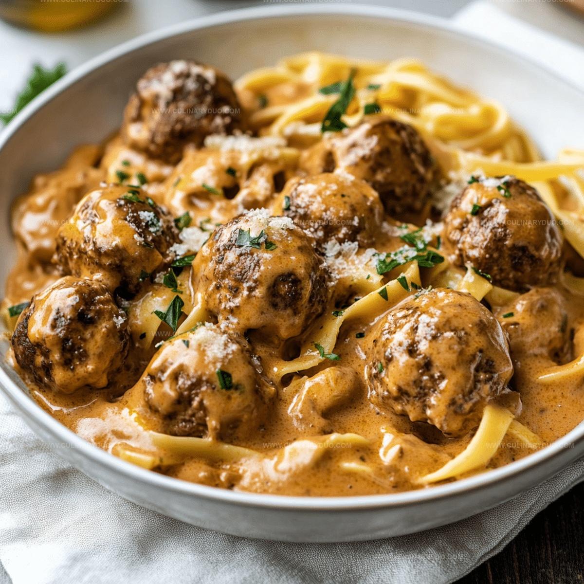 Meatball Stroganoff Recipe
