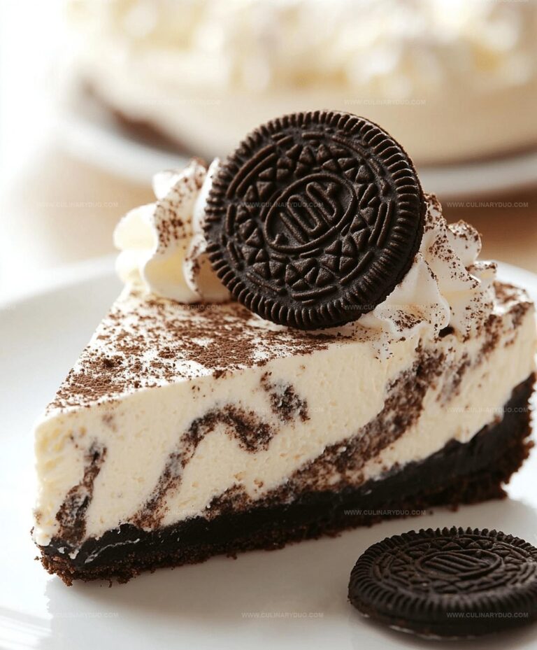 No Bake Oreo Cheesecake Recipe