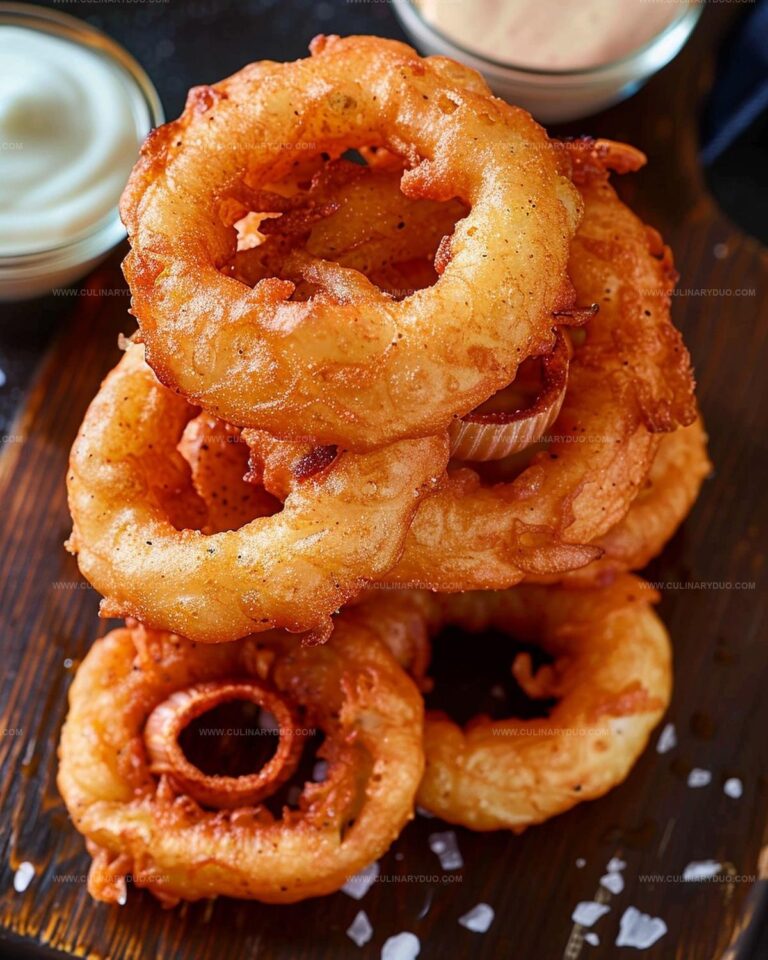 Beer-Battered Onion Rings Recipe