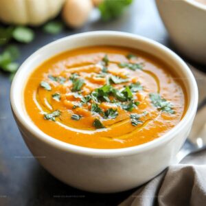 Easy Pumpkin Soup Recipe