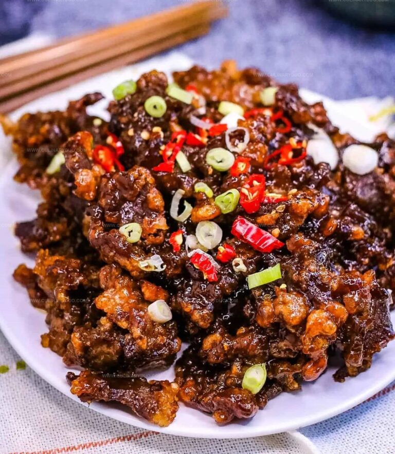 Crispy Chili Beef Recipe