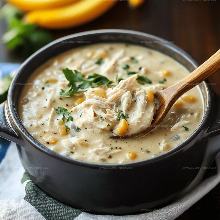 Creamy White Chicken Chili Recipe