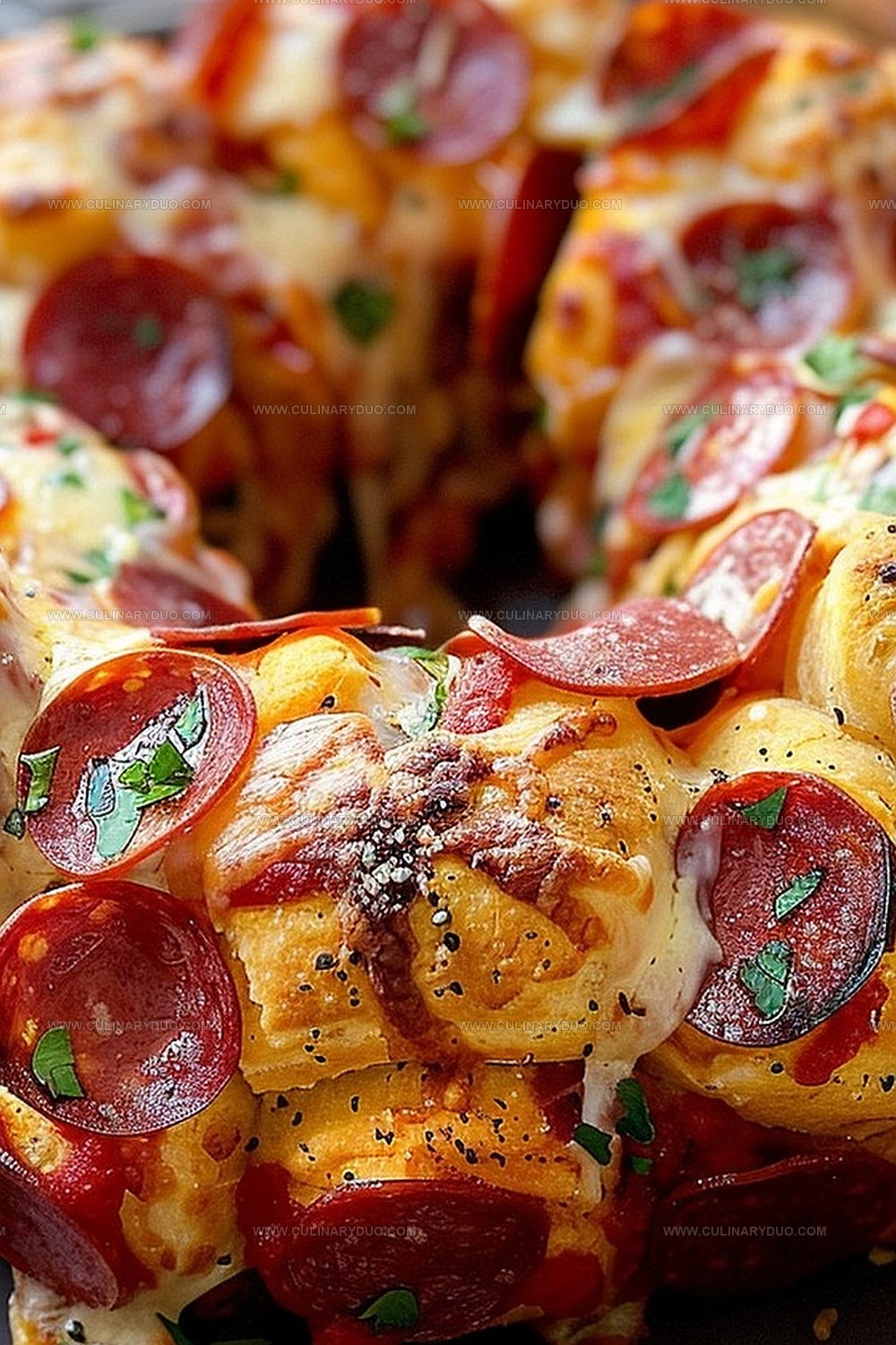 Quick Cheesy Pepperoni Pizza Monkey Bread Recipe For Fun Nights