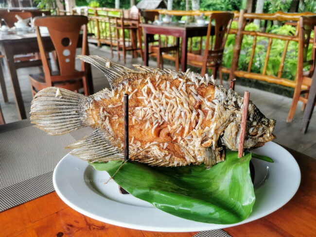 Deep-Fried Elephant Ear Fish (Ca Tai Tuong Chien Xu)